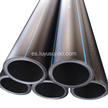 Tubería de agua de plástico Tubería de polietileno de gran diámetro